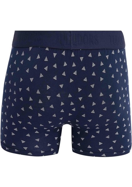 Erkek 2'li Pamuk Likralı Esnek Kumaş Boxer modelleri