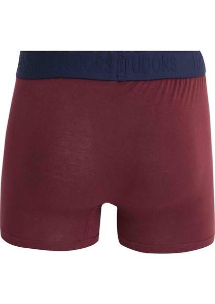 Erkek 2'li Pamuk Likralı Esnek Kumaş Boxer indirimleri