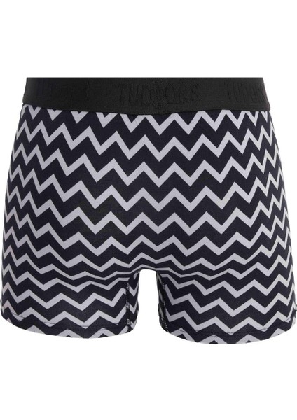 Erkek 2'li Pamuk Likralı Esnek Kumaş Boxer indirimleri