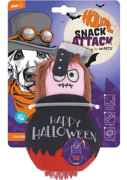Halloween Cauldron Snack Attack Köpek Oyuncağı fiyatları