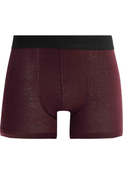 Erkek 5'li Pamuklu Likralı Esnek Kumaş Boxer