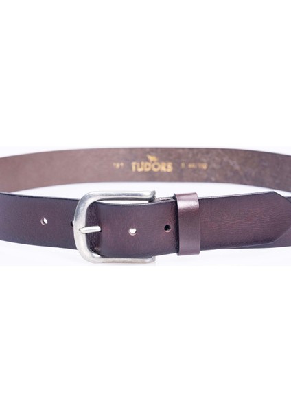 Erkek %100 Hakiki Deri 4 cm Spor Kahverengi Kemer fiyatları