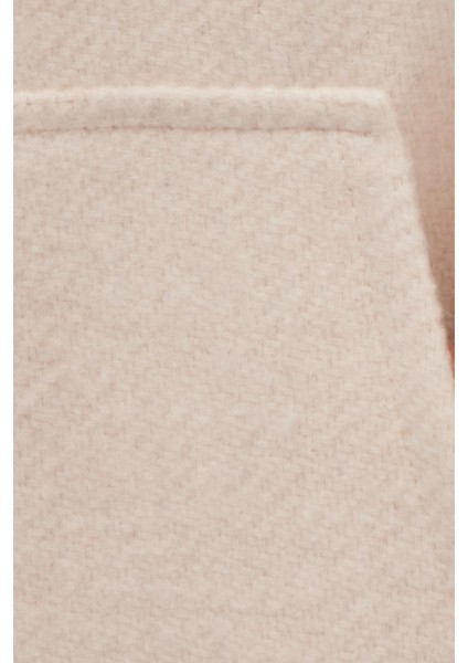 Erkek Relax Fit Rahat Kesim Fermuarlı Çift Cep Kapüşonlu Ekru Ceket Gömlek indirimleri