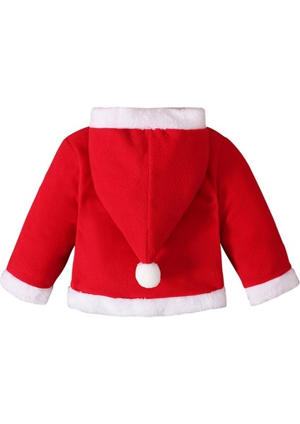 Noel Kapüşonlular Çocuklar Noel Baba Kapşonlu Ceket Pelerin Palto Kemer ile Cosplay Şenlikli Noel Kıyafetleri Çocuklar Için 80 (Yurt Dışından) fiyatları