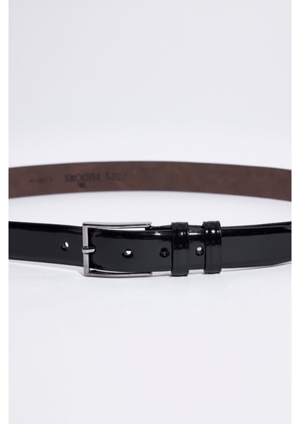 Erkek Deri 3 cm Klasik Siyah Kemer fiyatları