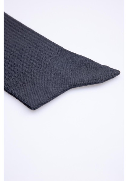 Unisex Çizgili Kolej Füme Tenis Çorabı fırsatları