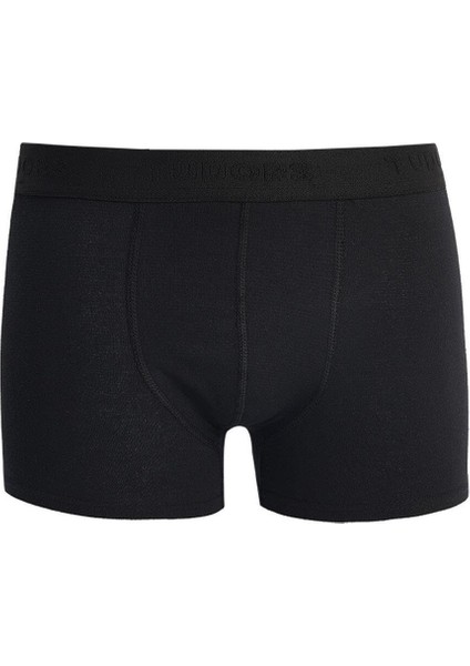 Erkek 5'li Pamuklu Likralı Esnek Kumaş Siyah Boxer fiyatları