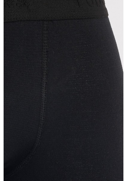 Erkek 5'li Pamuklu Likralı Esnek Kumaş Siyah Boxer fırsatları