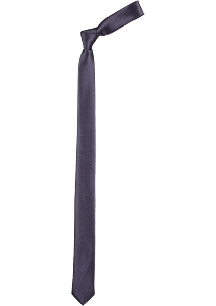 İnce Armürlü Gri Erkek Kravat modelleri