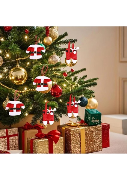 Noel Gümüş Çanta Noel Dekorasyon Süsler Yemek Masası Restoran Otel Ziyafetler Için Sofra Çantaları B (Yurt Dışından) fiyatları