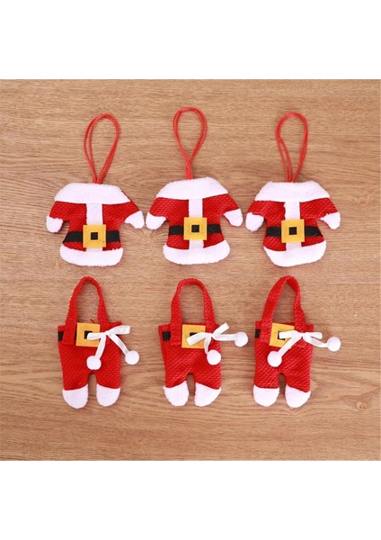 Noel Gümüş Çanta Noel Dekorasyon Süsler Yemek Masası Restoran Otel Ziyafetler Için Sofra Çantaları B (Yurt Dışından) modelleri