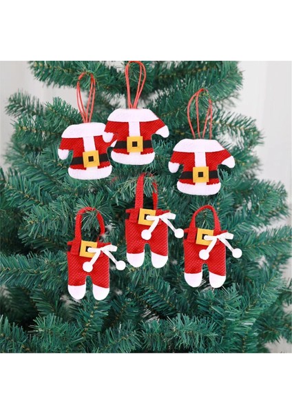 Noel Gümüş Çanta Noel Dekorasyon Süsler Yemek Masası Restoran Otel Ziyafetler Için Sofra Çantaları B (Yurt Dışından) fırsatları