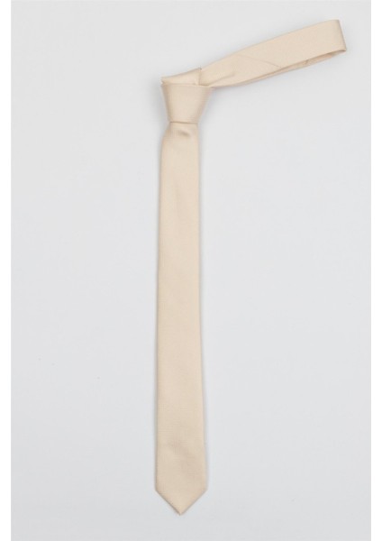 İnce Armürlü Kahverengi Erkek Kravat modelleri