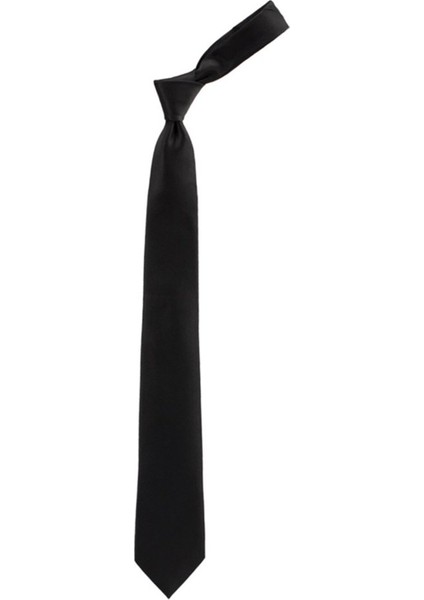 Desenli Klasik Cep Mendilli Siyah Erkek Kravat modelleri