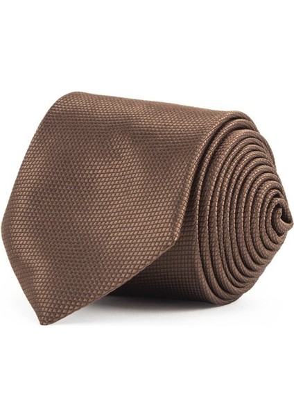 Desenli Klasik Cep Mendilli Kahverengi Erkek Kravat fiyatları