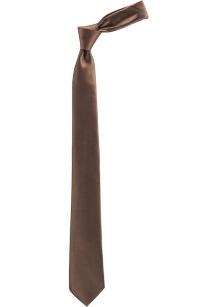 Desenli Klasik Cep Mendilli Kahverengi Erkek Kravat modelleri