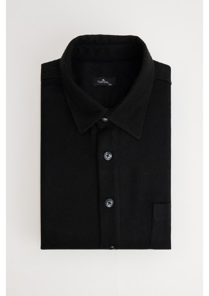 Erkek Big Size Büyük Beden Oduncu Tek Cepli Kareli Siyah Kışlık Gömlek fiyatları