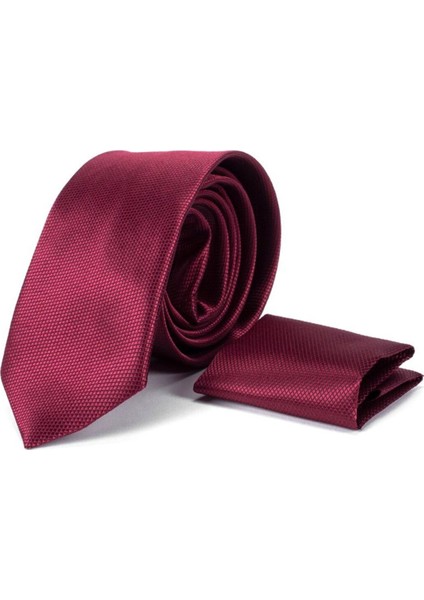 Klasik Armürlü Bordo Kravat fiyatları