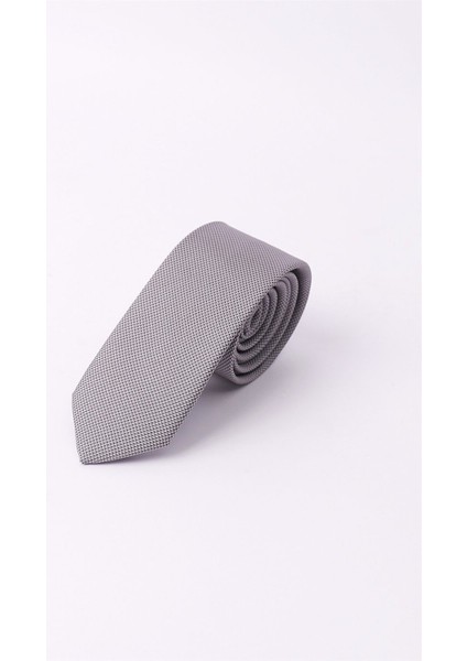 Kendinden Desenli Düz Erkek Gri Kravat fiyatları