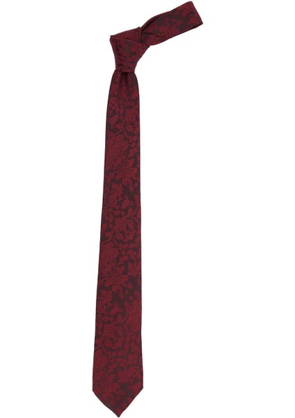 Desenli Klasik Cep Mendilli Erkek Kravat