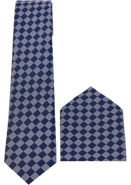 Desenli Klasik Cep Mendilli Erkek Kravat modelleri