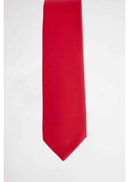 5'li Paket Düz Klasik Cep Mendilli Kırmızı Erkek Kravat fiyatları