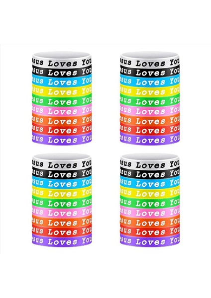 144 Adet Isa Seni Seviyor Silikon Bileklikler Renkli Kauçuk Bilezikler Hıristiyan Silikon Bileklikler Yetişkin Gençlik (Yurt Dışından) fiyatları