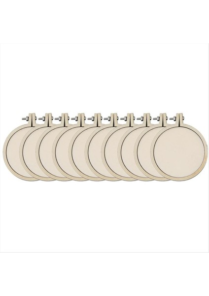 2 Inç Hoop Nakış Hoop Çerçeve Ayarlanabilir Daire Yuvarlak Küçük Mini Ahşap Nakış Yüzükler Sanat El Sanatları Için Toplu Kullanışlı (Yurt Dışından) fiyatları