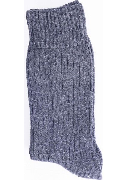 Kışlık Kalın Antrasit Erkek Çorap modelleri