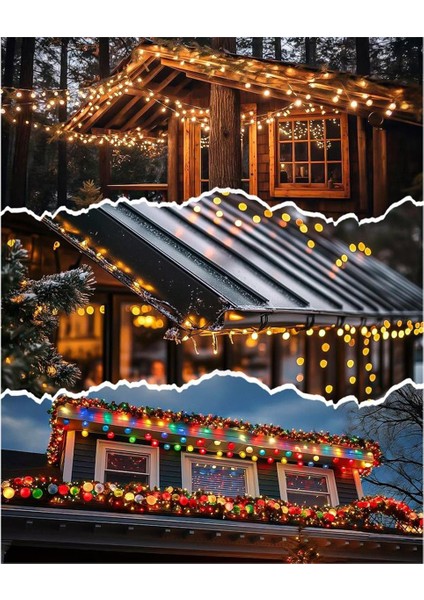 Dış Dize Işıkları Için 50 Adet Metal Noel Işık Klipleri - Xmas Mevsimsel Halat Için Hava Koşullarına Dayanıklı Oluk Klipleri (Yurt Dışından) indirimleri