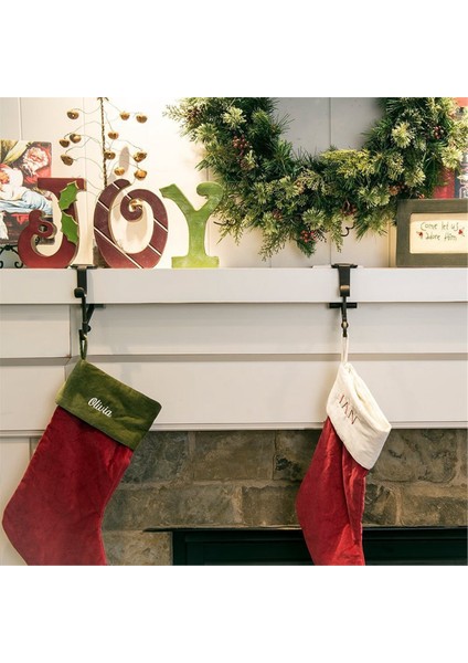 Sondaj Gerektirmez Şömine Çorap Askısı Ayarlanabilir Ikisi Bir Arada Şömine Çorap Askısı Iç Mekan Dekorasyonuna Uygun (Yurt Dışından) modelleri