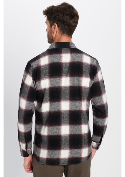 Erkek Regular Fit Klasik Kesim Oduncu Tek Cepli Kışlık Gömlek indirimleri