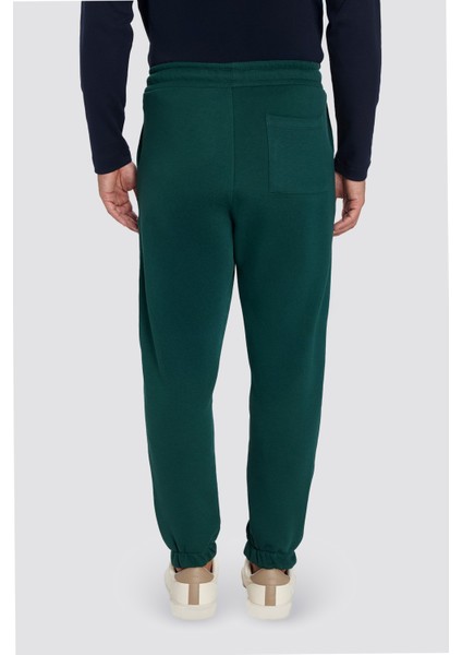 Unisex Relax Fit Rahat Kesim Şardonlu 3 Cepli Lastikli Jogger Paça Yeşil Eşofman Altı indirimleri