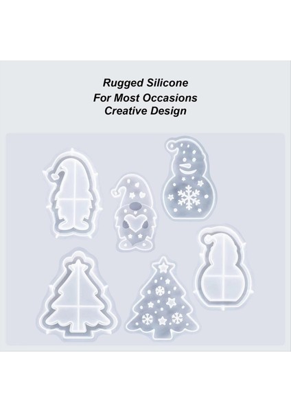 Tatil Silikon Kalıplar 3D Alçı Süs Kalıpları Set Sanat Zanaat Kalıp Ev Odası Düğün Parti Dekorasyon Masa Için (Yurt Dışından) indirimleri