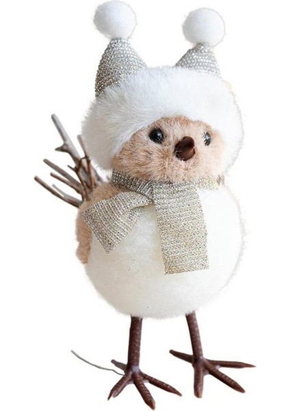 Noel Süsleri Tatil Süslemeleri Noel Köpük Kuş Kolye Yatak Odası Balkonlar Kapılar Duvar Bahçe Yard A (Yurt Dışından)