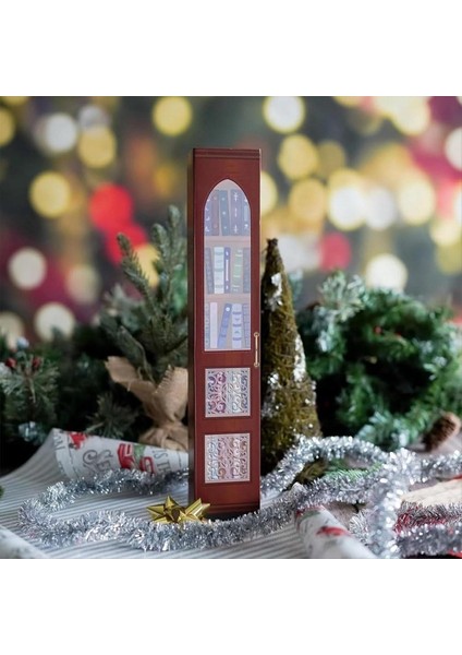 Mini Kitap Süsleme Advent, Kitap Aşık Leri Takvimi, Noel Kitapları Geri Sayım Takvimi, Tatil Süslemeleri 2 Pcs (Yurt Dışından) fiyatları
