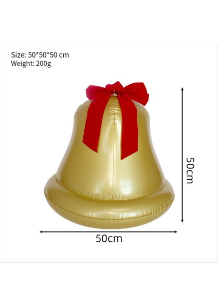 2 Adet Noel Jingle Bell Şişme Top Dev Şişme Balon Dekor Noel Şişme Bahçe Dekoru Açık Süsleme (Yurt Dışından) modelleri