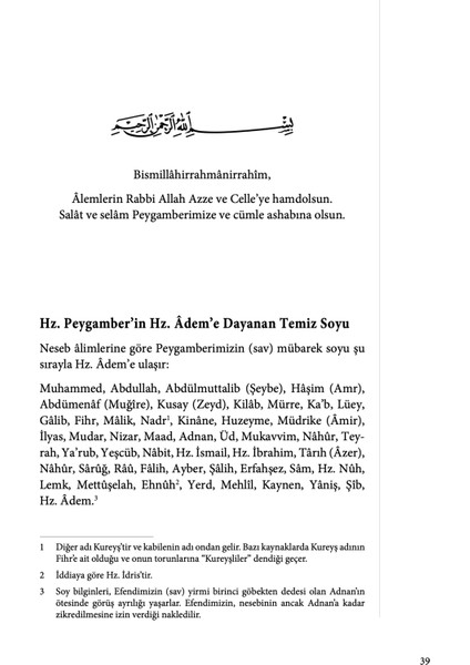 Hz. Peygamber’in Hayatı - İbn Hişâm