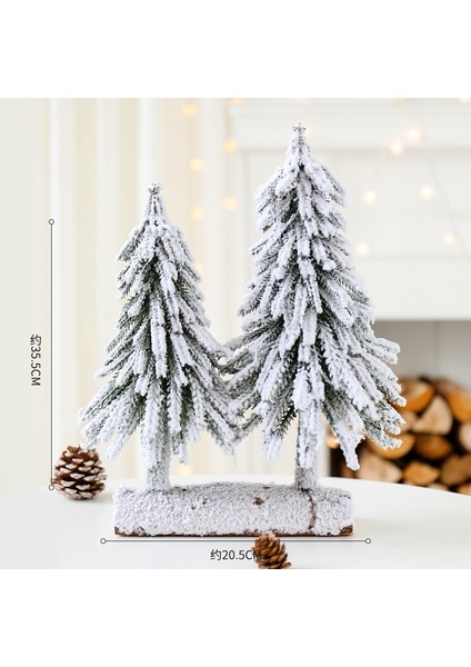 Masaüstü Küçük Noel Ağacı Yeni Dıy Noel Süsleri Atmosfer Masaüstü Süsleri (Yurt Dışından)