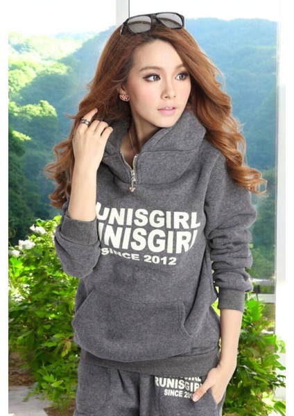 Kışlık Rahat Üçlü Eşofman Takımı fırsatları