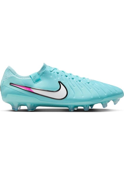 Tiempo Legend 10 Elite Fg Pro Soccer Shoes Çim Saha Kramponu Mavi