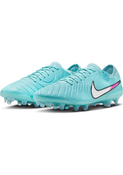 Tiempo Legend 10 Elite Fg Pro Soccer Shoes Çim Saha Kramponu Mavi modelleri