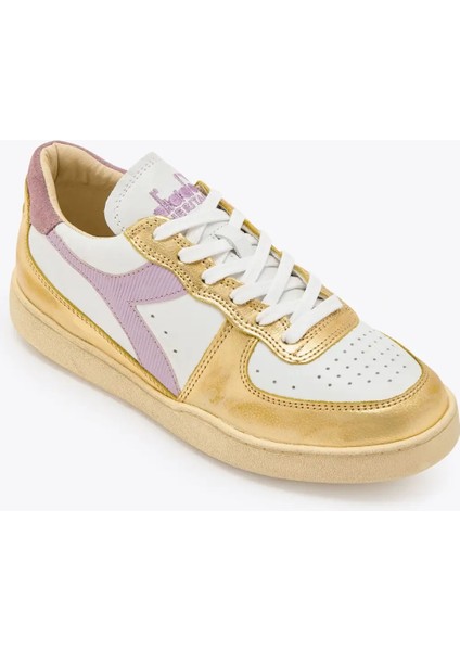 Mı Basket Low Metallic Dirty Erkek Beyaz Spor Ayakkabı - 201.179034-C5363 modelleri