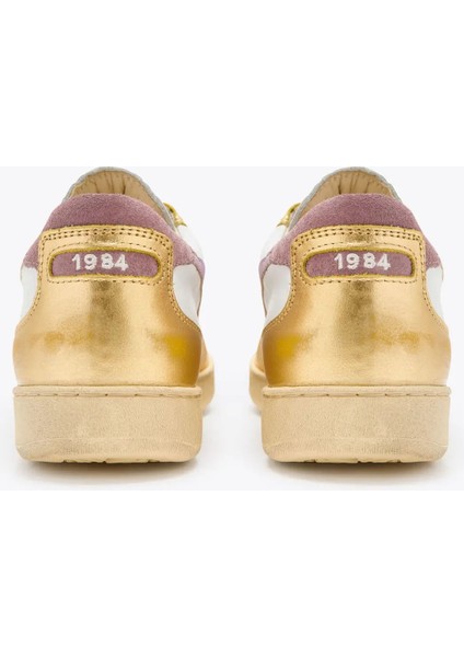 Mı Basket Low Metallic Dirty Erkek Beyaz Spor Ayakkabı - 201.179034-C5363 indirimleri