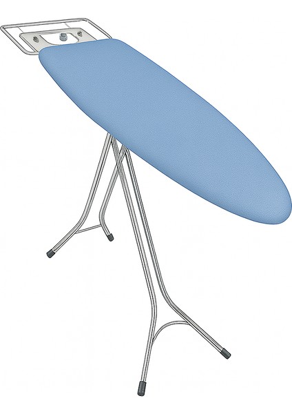 Ütü Masası Kılıfı Keçeli Mavi Battal Boy Xxl Pamuklu Yanmaz Üretim fırsatları