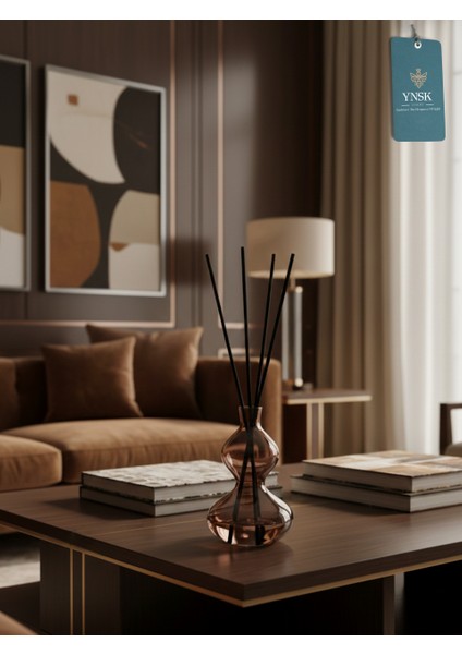 Luxury | Gılden Tranquılıty | Reed Diffuseur Şişesi & Oda Kokusu | Ebony & Rose 500 ml fiyatları