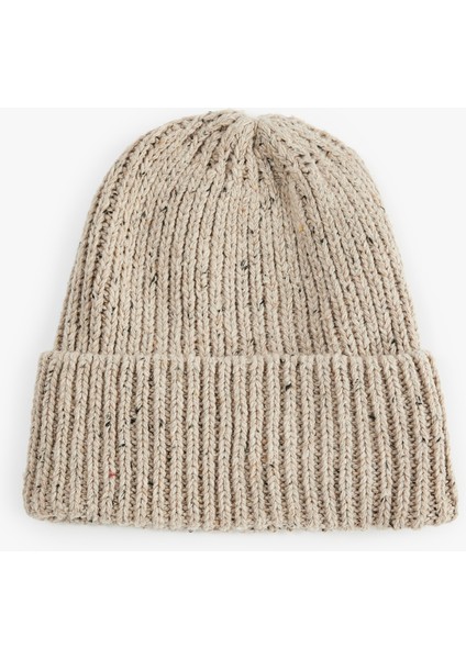 Kırçıllı Katlı Örgü Bere