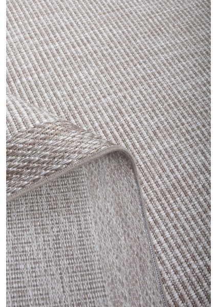 Enti Nova 2003 Bej Mutfak Halısı Yıkanabilir Sisal Görünümlü Mutfak Kilimi Çerçeveli Kaymaz Yolluk fırsatları