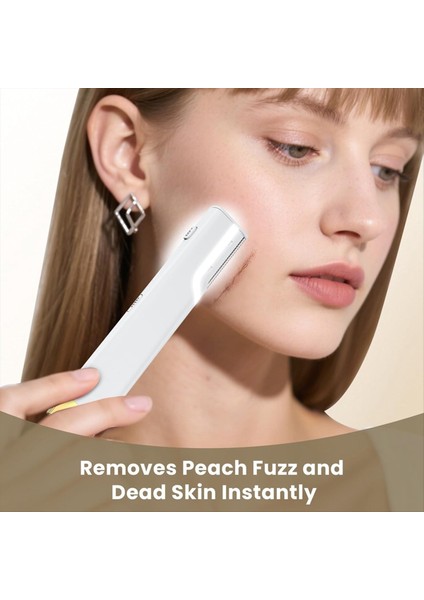 Kadınlar Için Sonic Dermaplane Jilet Yüz Dermaplaning Aracı Yüz Için Sonic Edge Teknolojisi Kadınlar Için Yüz Epilasyon (Yurt Dışından) modelleri