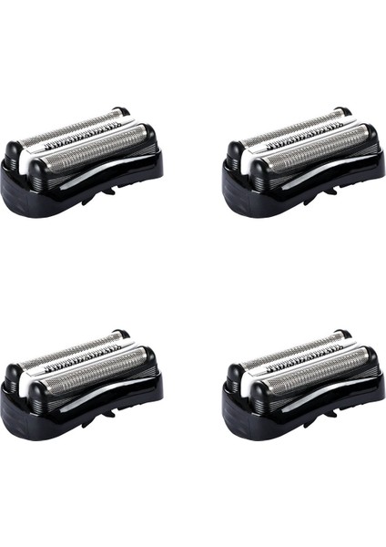 4x 32B Yedek Tıraş Makinesi Kafa Braun 3 Serisi Folyo Tıraş Makinesi 300S 301S 310S 320S 330S 340S 360S 380S 3000S 3010S 3020S (Yurt Dışından)